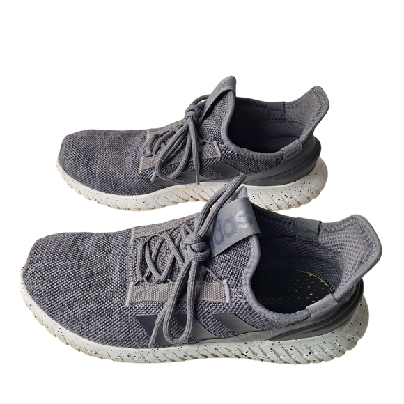 Adidas Kaptir 2.0 Char/Blk Athletic Running Shoes H00277 - Picture 1 of 12